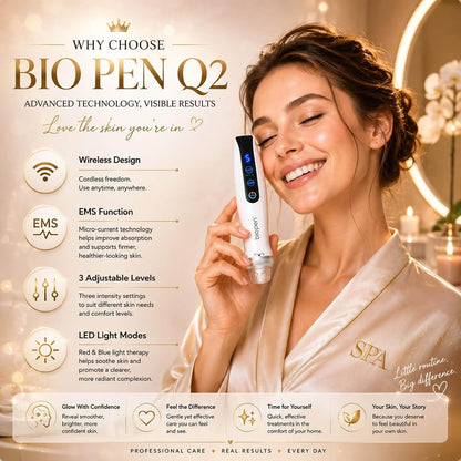 Bio Pen Q2 Wireless Skincare Pen Set