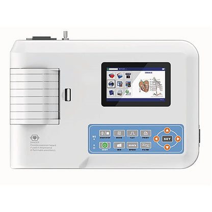 300G ECG - 3 channel with monitor |  3 Channel ECG Machine