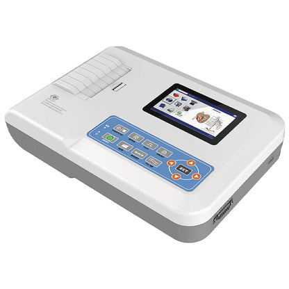 300G ECG - 3 channel with monitor |  3 Channel ECG Machine