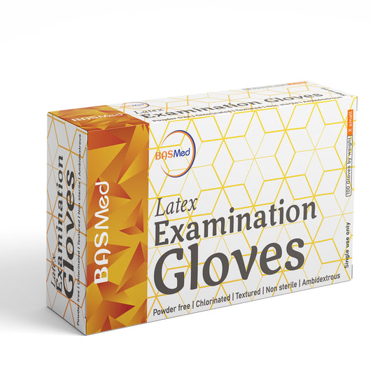 BASMed Latex Examination Gloves – Premium Quality, Superior Protection