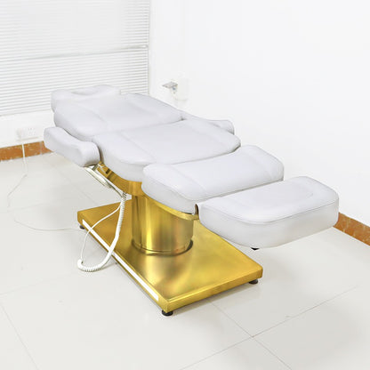 Multifunctional bed | Electric beauty bed | Derma Bed | Spa Bed | Medical Bed | Therapy bed- 3 motors Golden Base